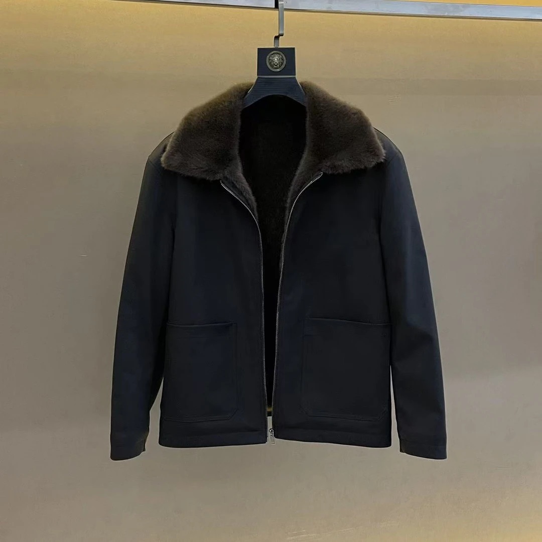 Harrington Jacket - Giacca in pile di alta qualità,