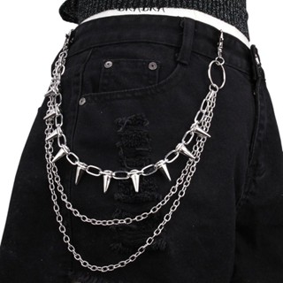 Men'S Fashion Linen Pants - Catena da Cintura Unisex Hip Hop