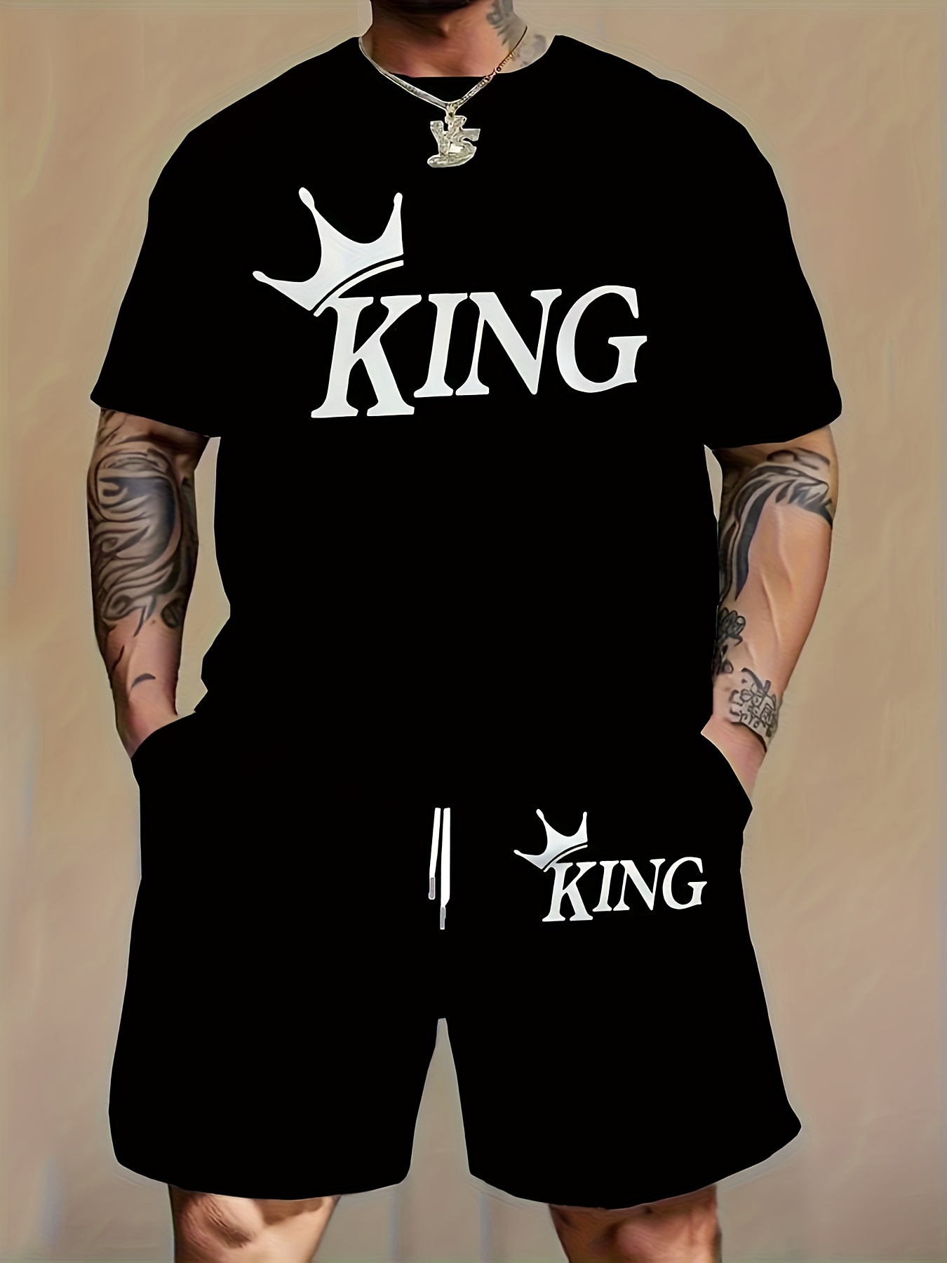 Mens Fashion Streetwear - Completo da Uomo 2 Pezzi Coordinato