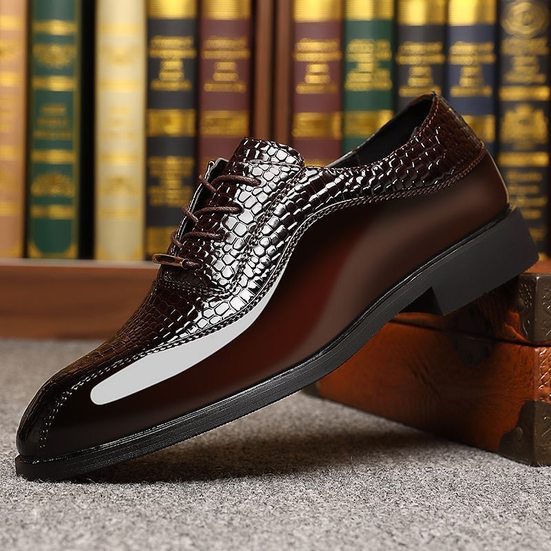 Mens Fashion Dress - Scarpe eleganti da uomo in pelle