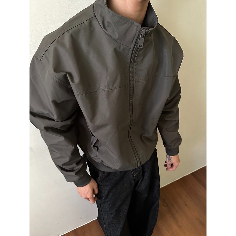 Harrington Jacket - Giacca bomber da uomo con colletto
