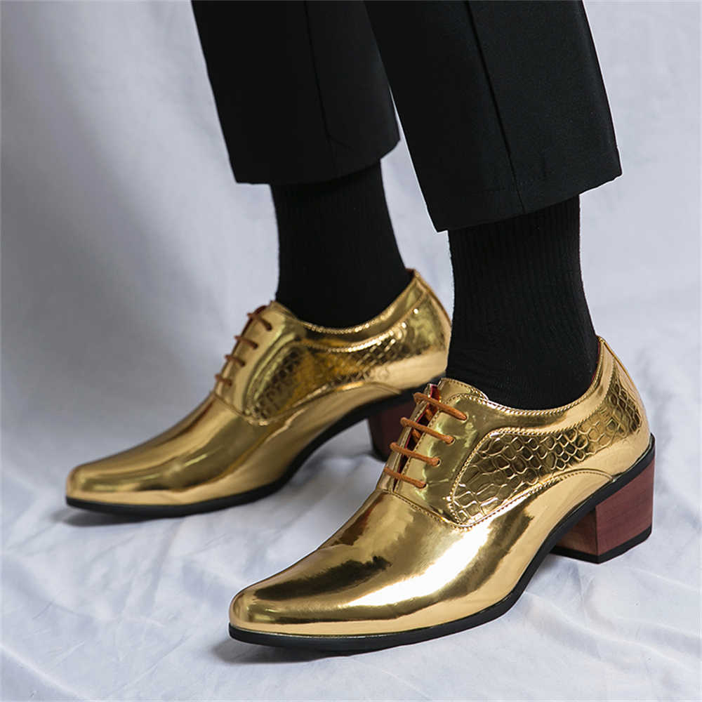 Mens Fashion Dress - Scarpe da ginnastica eleganti Tacchi Scarpe