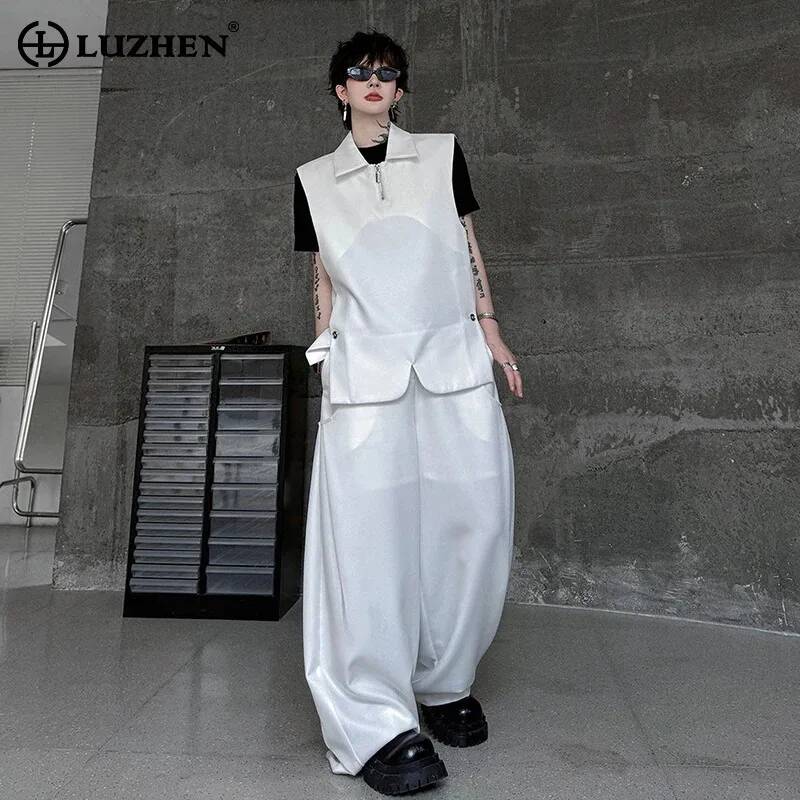 Men'S Fashion Loose Pants - LUZHEN Vest 2026 Moda Estiva Uomo