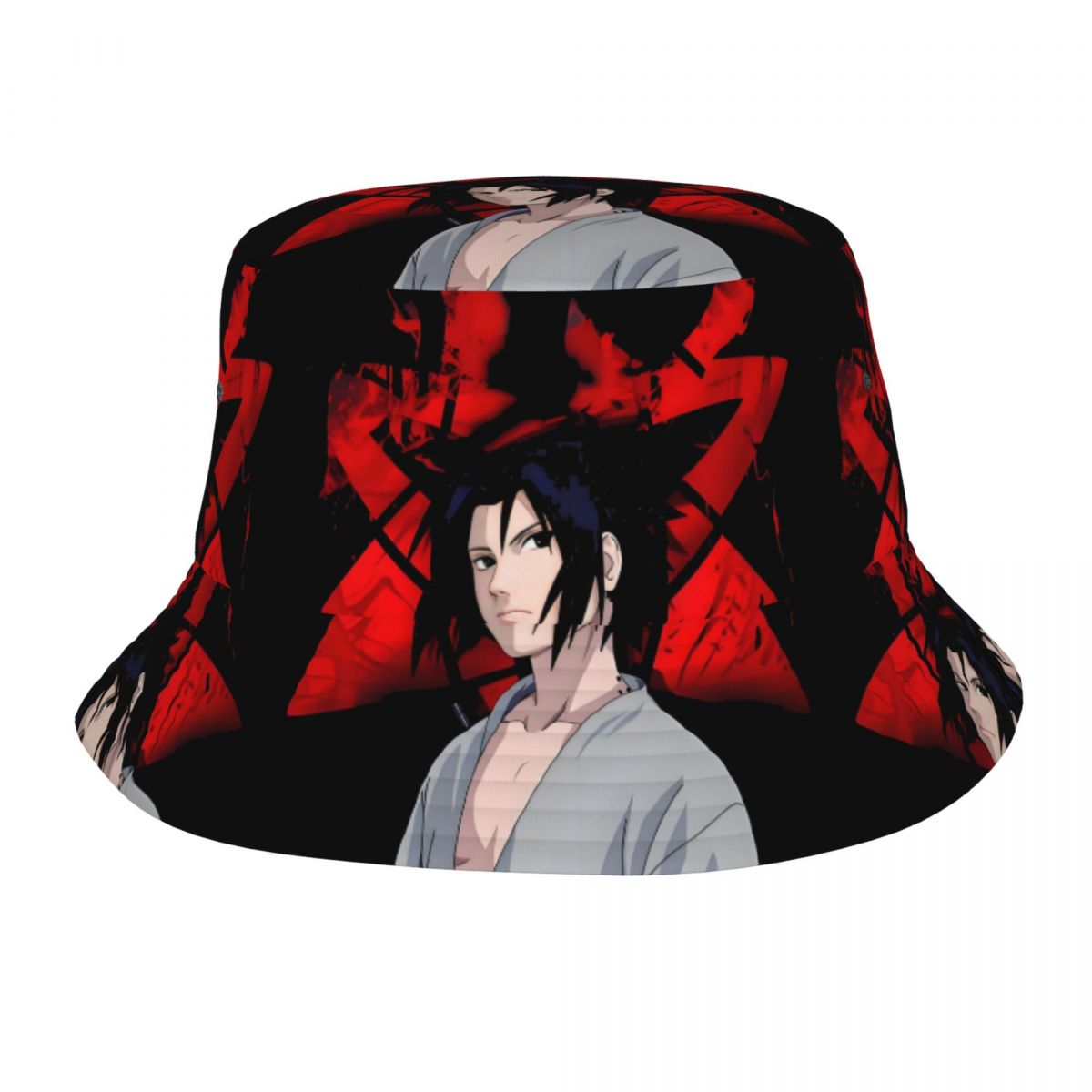 Mens Fashion Bucket Hat - Cappello da Pescatore Personalizzato Retrò N-Narutoes