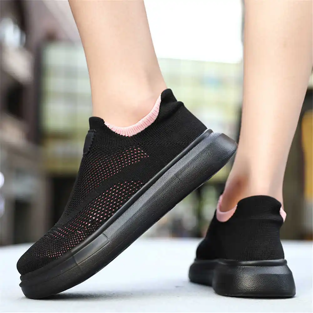 Men'S Fashion Over 40 - Calze con plateau scarpe marroni per