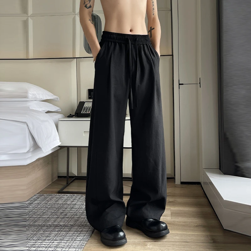 Men'S Fashion Linen Pants - Pantaloni Lunghi Urban Daily da Uomo,
