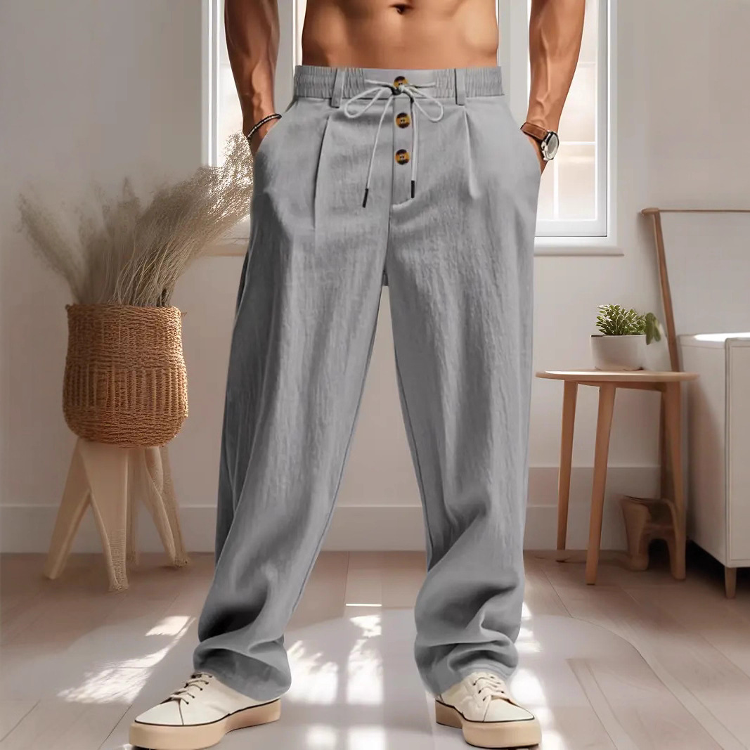 Nuovi Pantaloni Casual da Uomo - Men'S Fashion Linen Pants recensione e prezzo