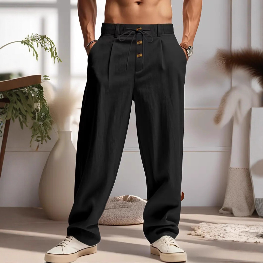 Nuovi Pantaloni Casual da Uomo - Men'S Fashion Linen Pants recensione e prezzo