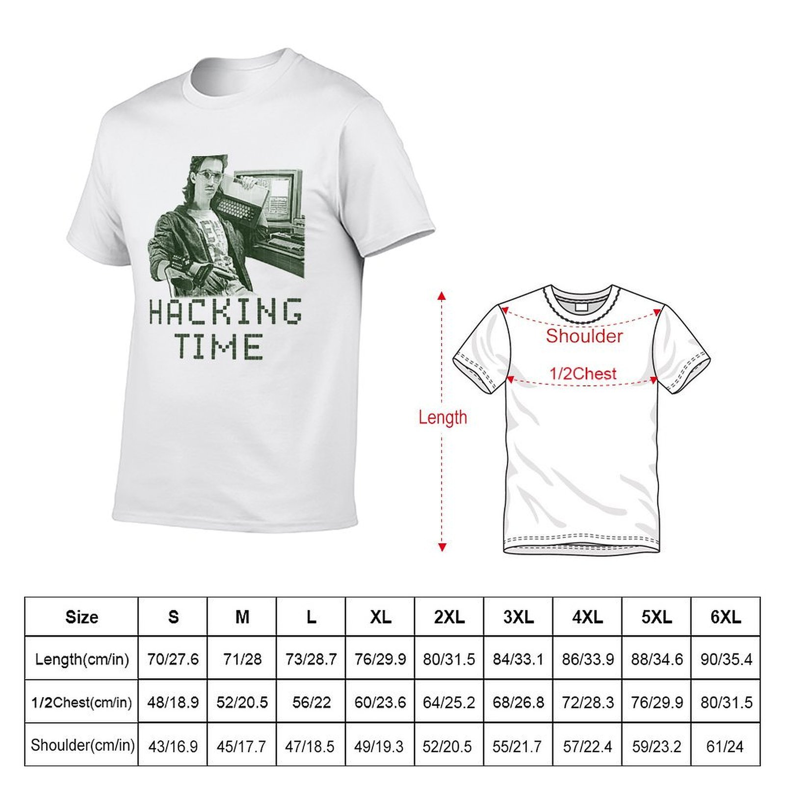T-shirt da uomo con scritta «H - Mens Fashion Hacks recensione e prezzo