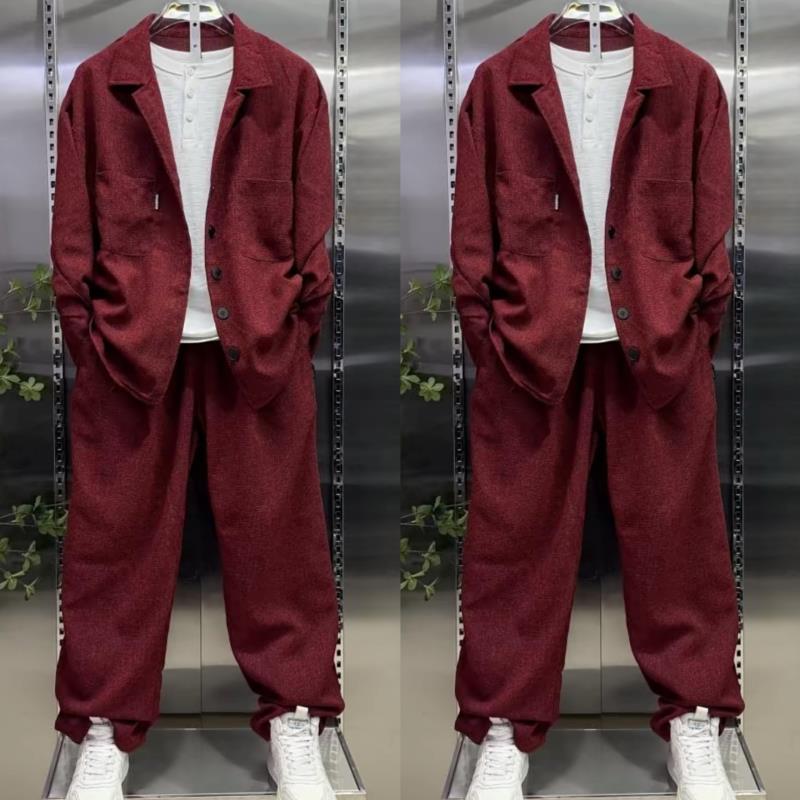 Completo da Uomo con Camicia a - Men'S Fashion Loose Pants recensione e prezzo