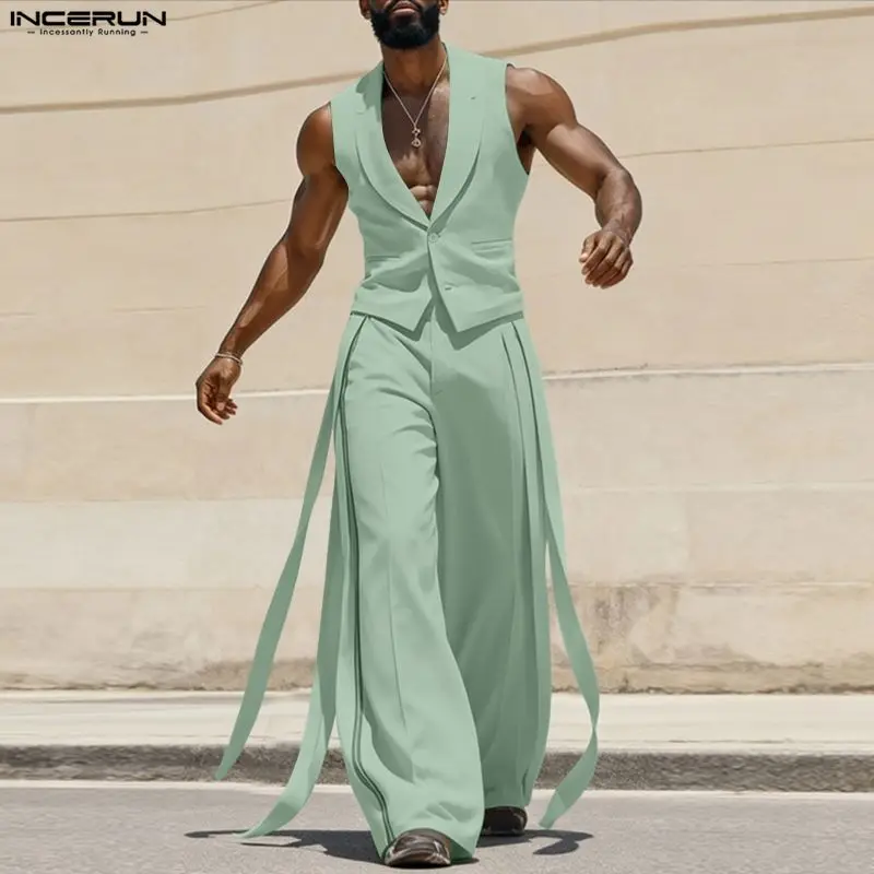 Completo da Uomo INCERUN: Gile - Mens Fashion Summer recensione e prezzo