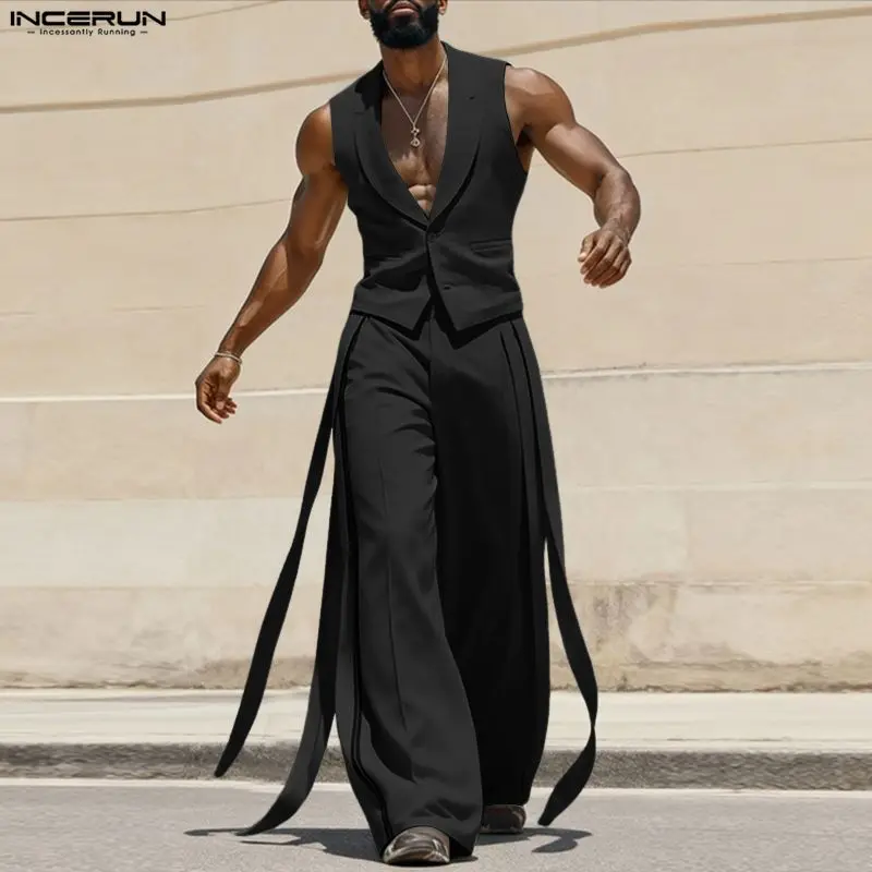 Completo da Uomo INCERUN: Gile - Mens Fashion Summer recensione e prezzo
