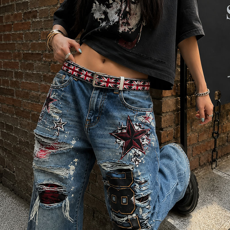 Cintura con Stampa Bandiera Un - Men'S Fashion Uk recensione e prezzo