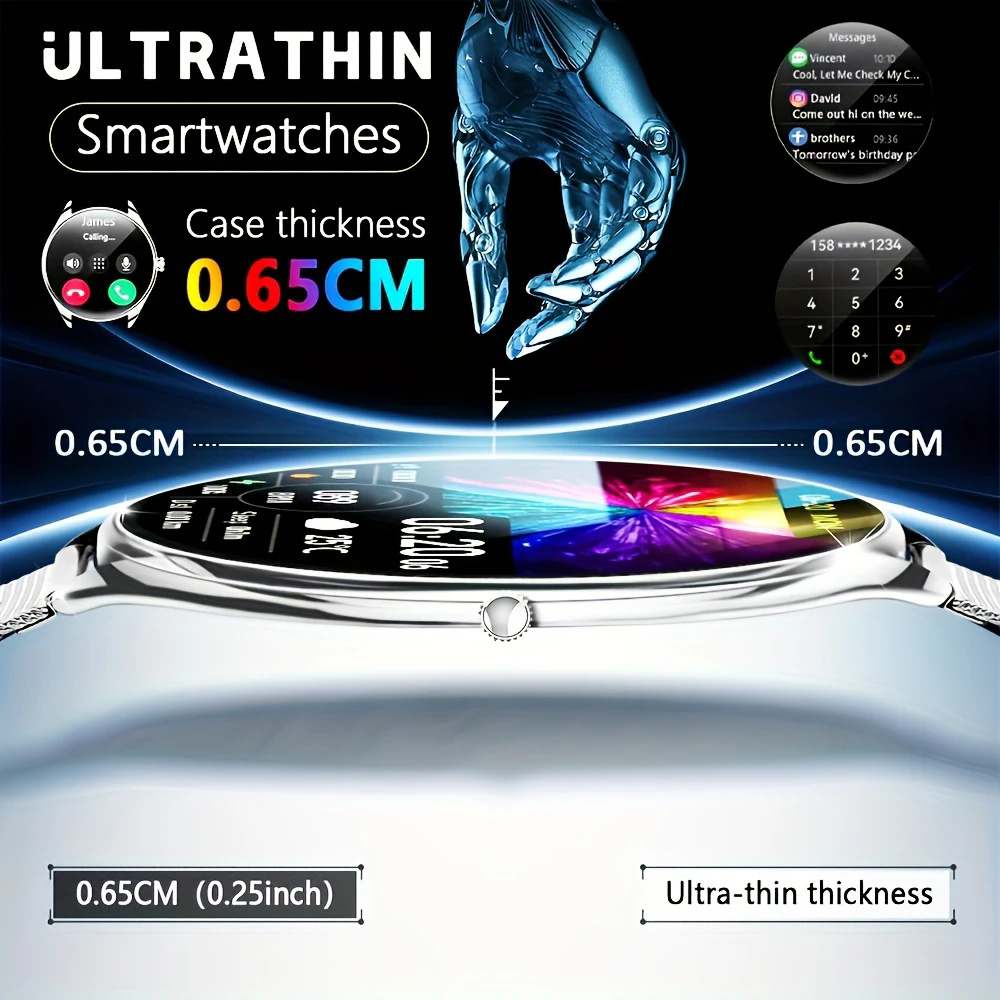 Nuovo Smartwatch Ultra Sottile - Men'S Fashion Week 2026 recensione e prezzo