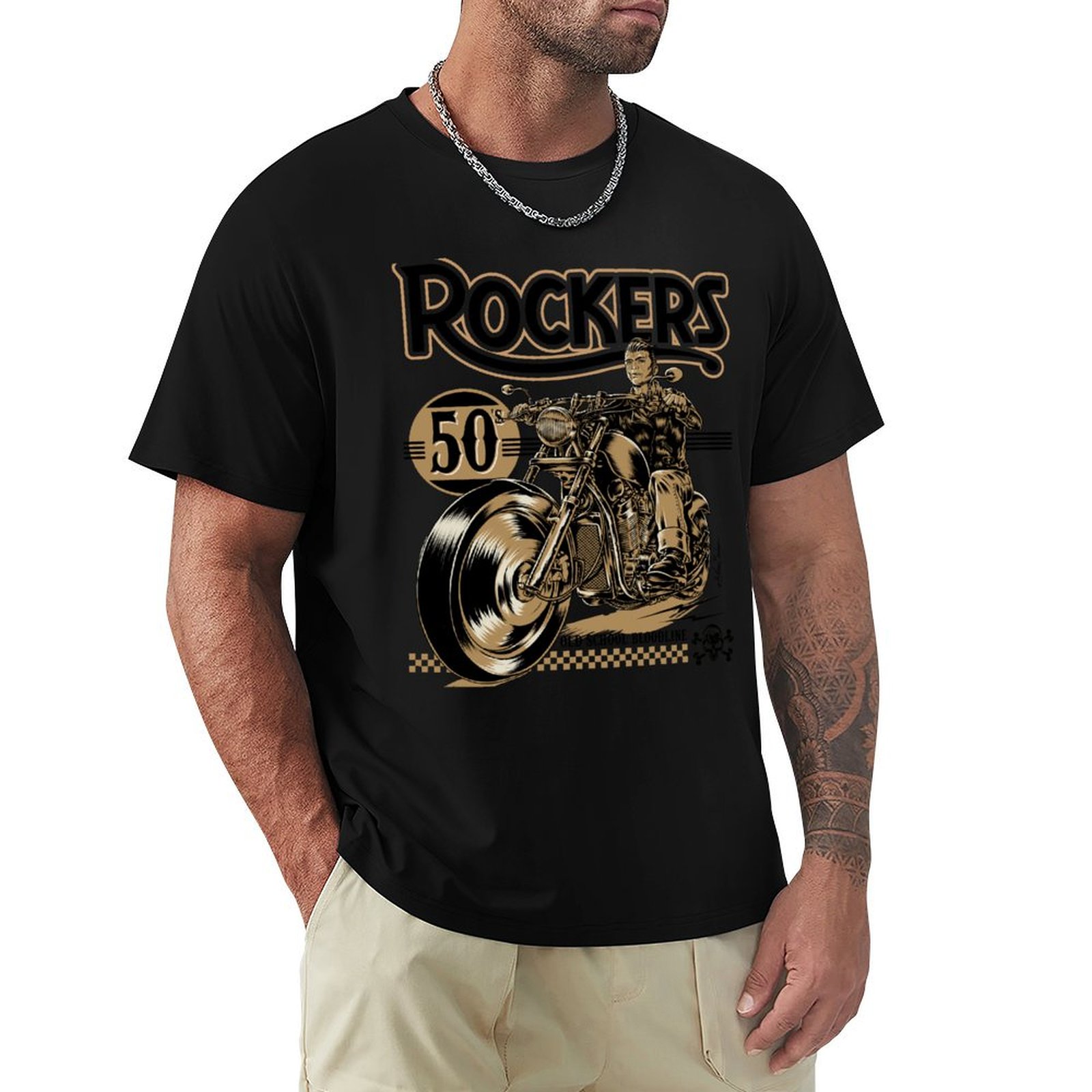 T-Shirt Rockers Anni '50 Moda  - Mens Fashion In The 50S recensione e prezzo