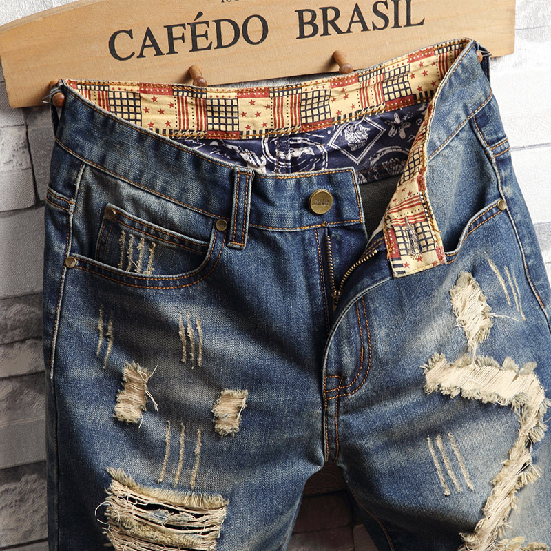 Shorts in Denim Strappati Stil - Men'S Fashion Linen Pants recensione e prezzo
