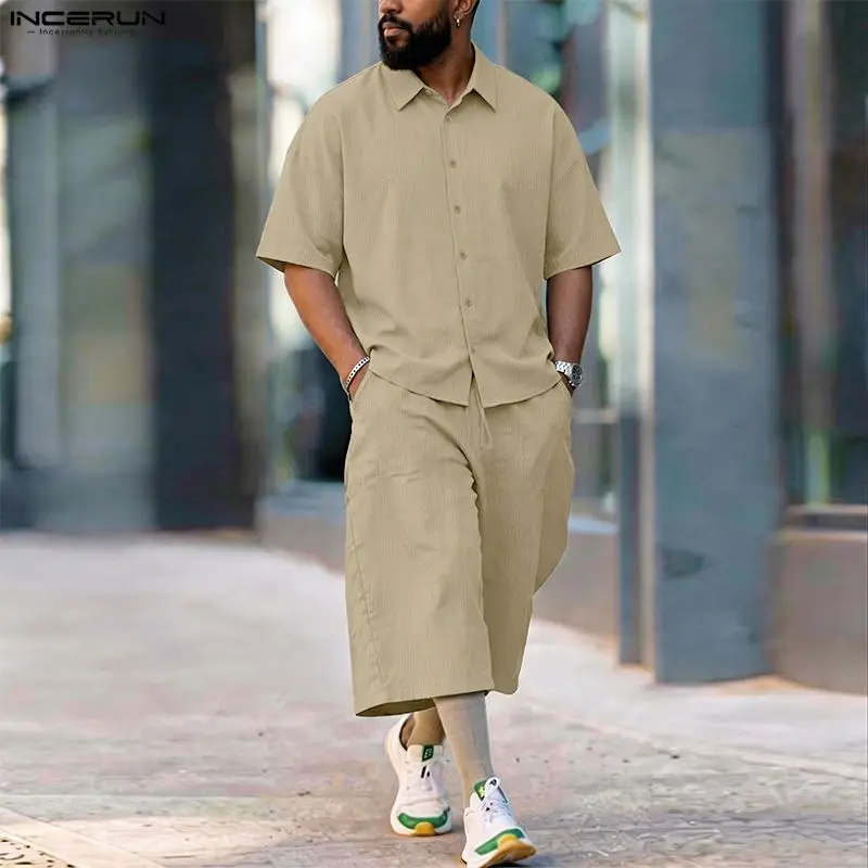 INCERUN Completi da Uomo: Set  - Mens Fashion Streetwear recensione e prezzo