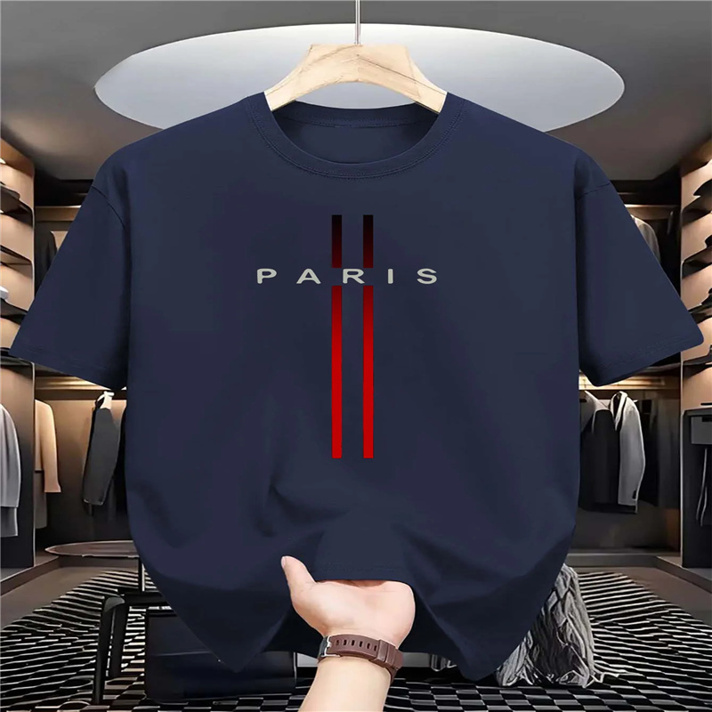 T-shirt da uomo a maniche cort - Paris Men'S Fashion recensione e prezzo
