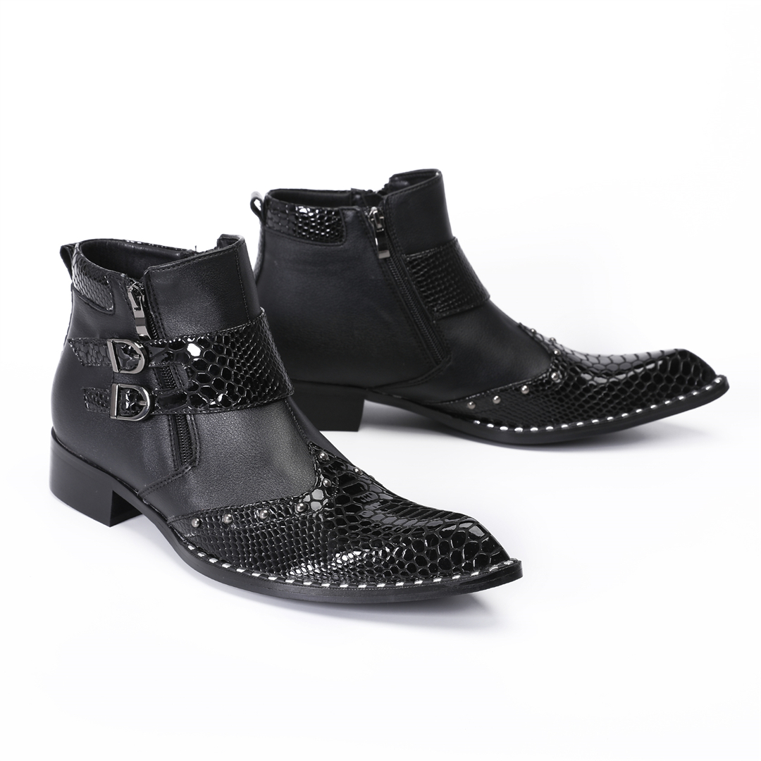 Stivali alla Caviglia da Uomo  - Mens Fashion Dress recensione e prezzo