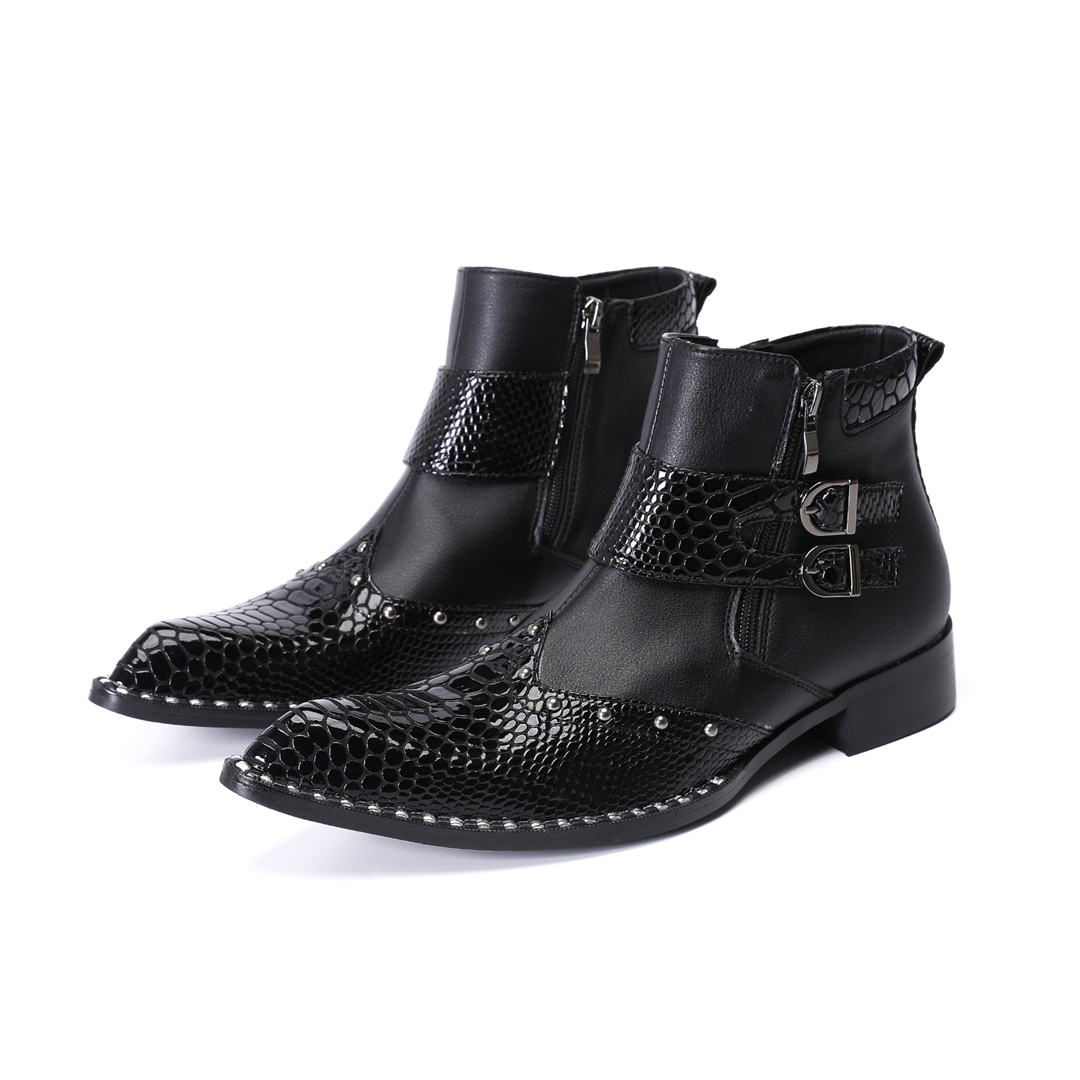 Stivali alla Caviglia da Uomo  - Mens Fashion Dress recensione e prezzo