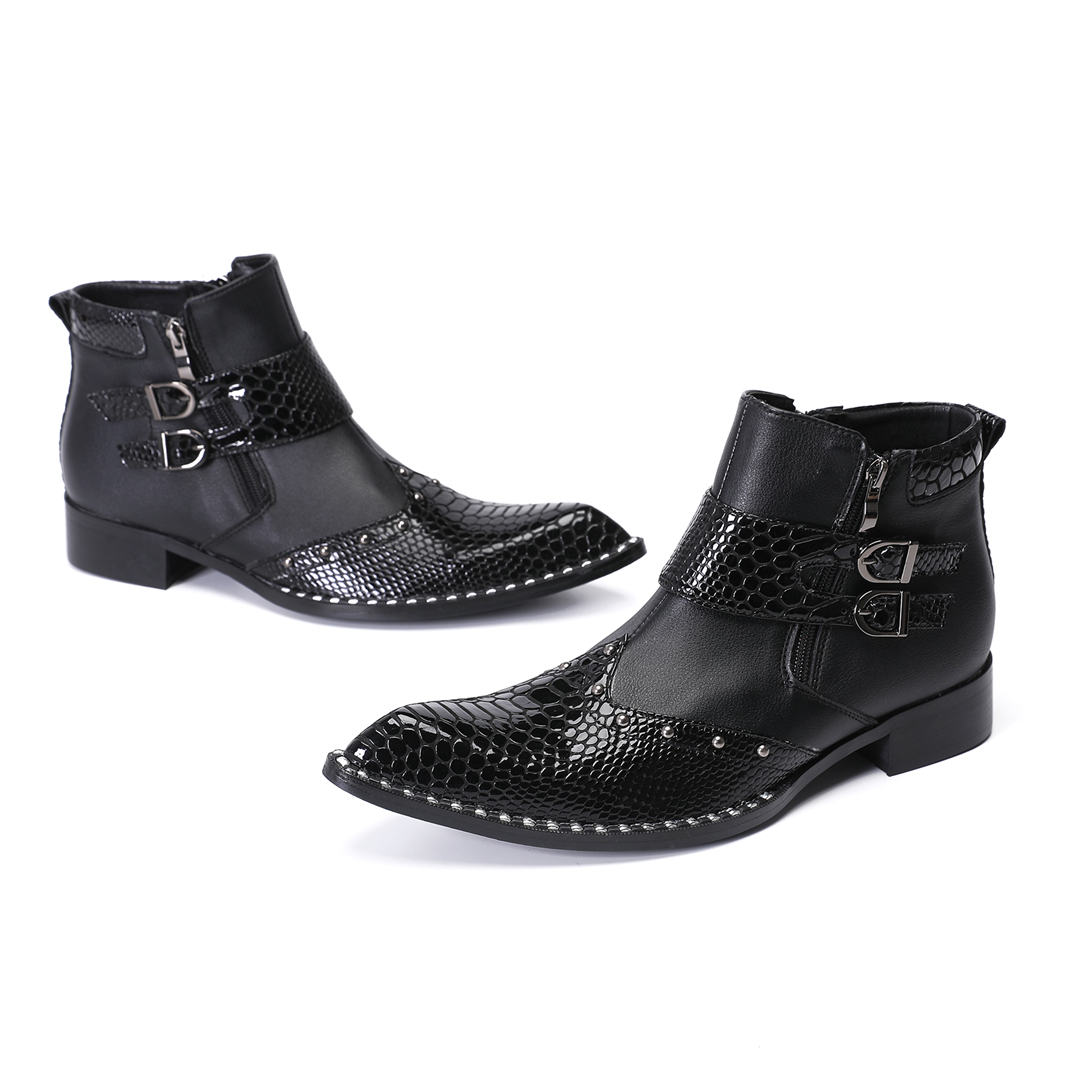 Stivali alla Caviglia da Uomo  - Mens Fashion Dress recensione e prezzo
