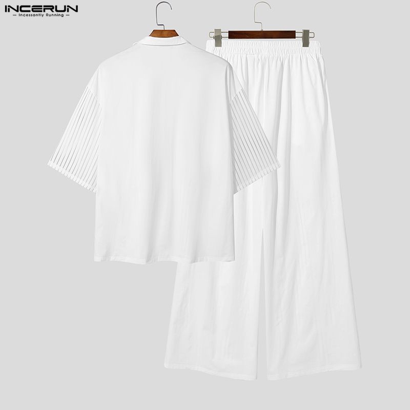 INCERUN Set da uomo a righe in - Mens Fashion Streetwear recensione e prezzo