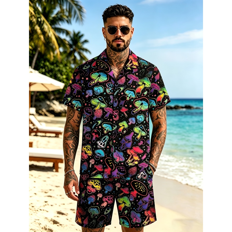 Completo da uomo con stampa 3D - Mens Fashion Streetwear recensione e prezzo