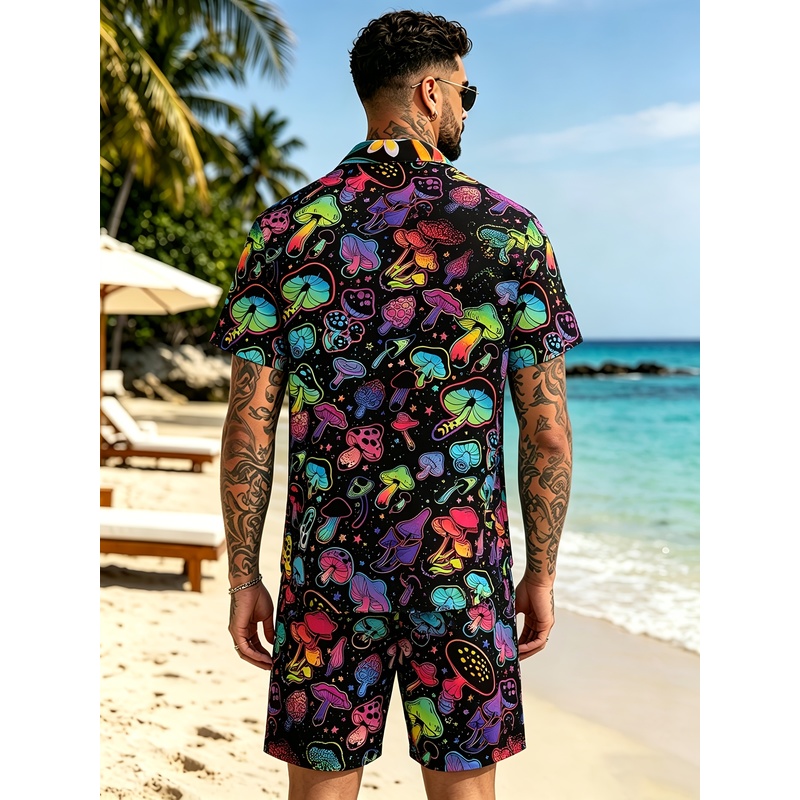 Completo da uomo con stampa 3D - Mens Fashion Streetwear recensione e prezzo