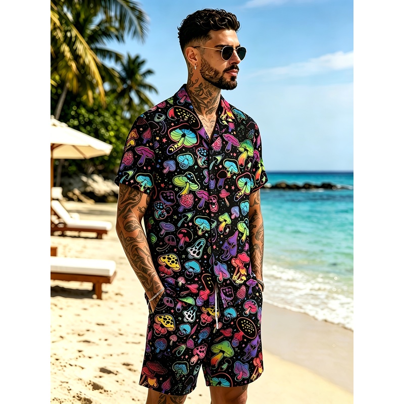 Completo da uomo con stampa 3D - Mens Fashion Streetwear recensione e prezzo