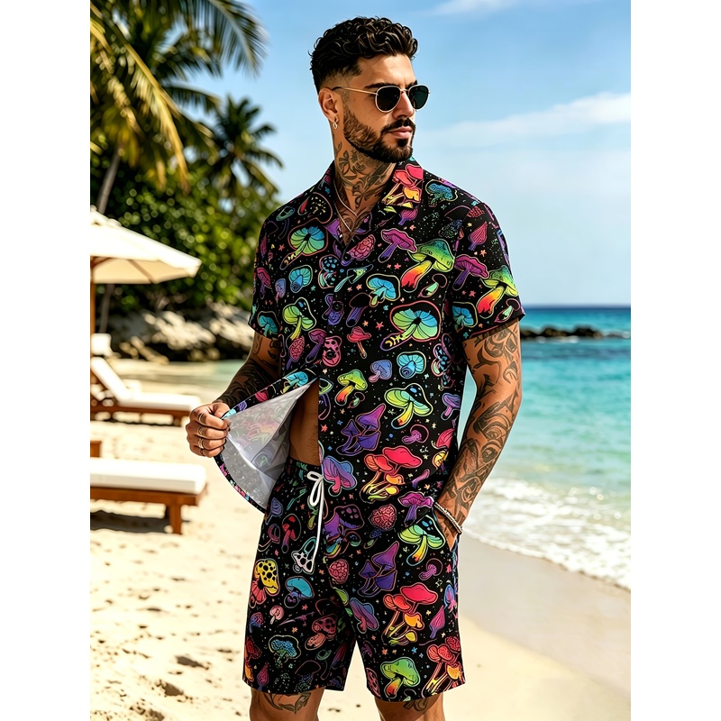 Completo da uomo con stampa 3D - Mens Fashion Streetwear recensione e prezzo