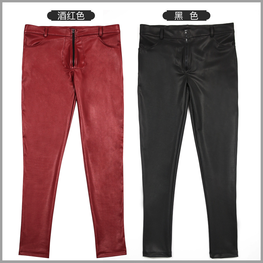Jeans skinny in pelle PU da uo - Men'S Fashion Linen Pants recensione e prezzo