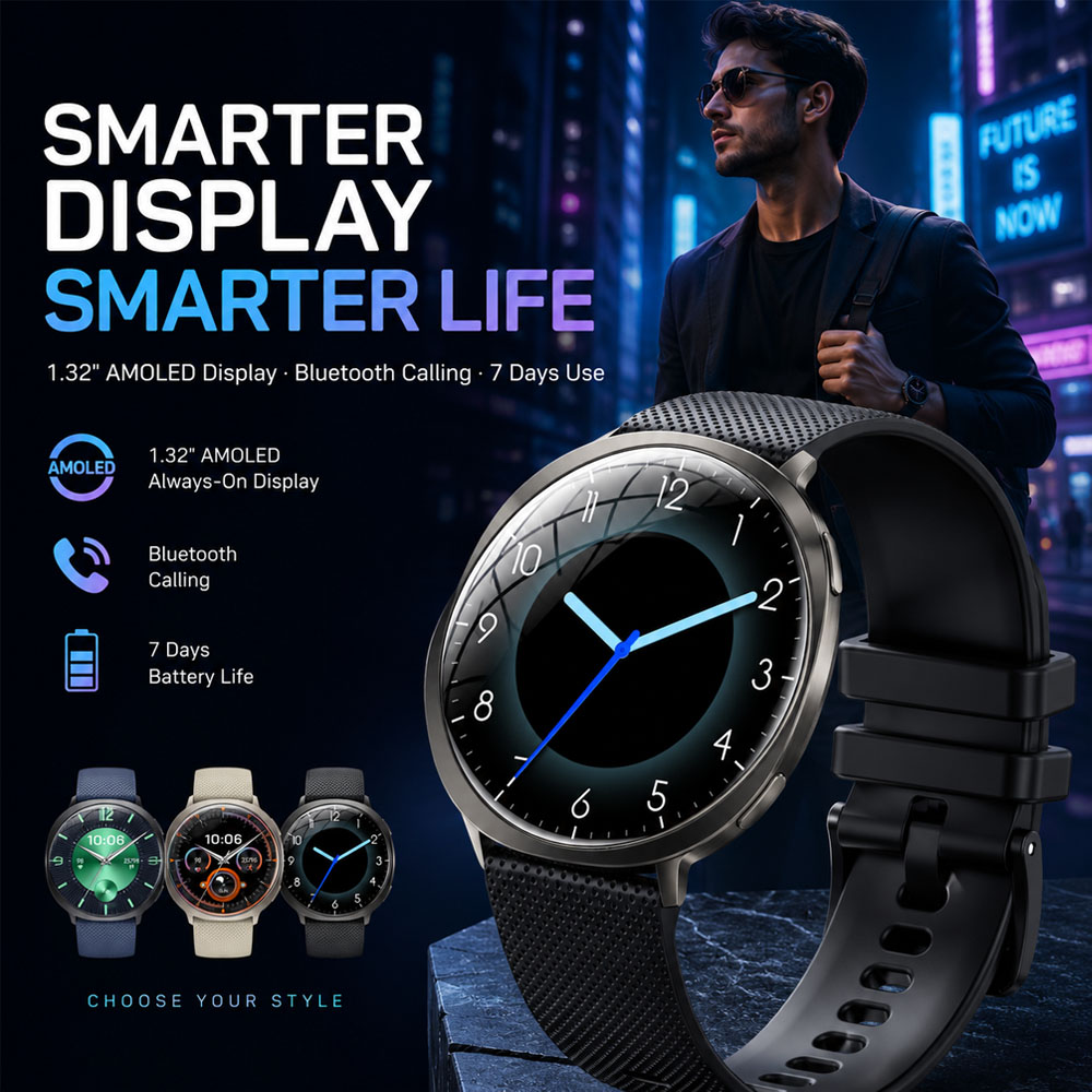 Smartwatch Premium AMOLED 2026 - Men'S Fashion Week 2026 recensione e prezzo