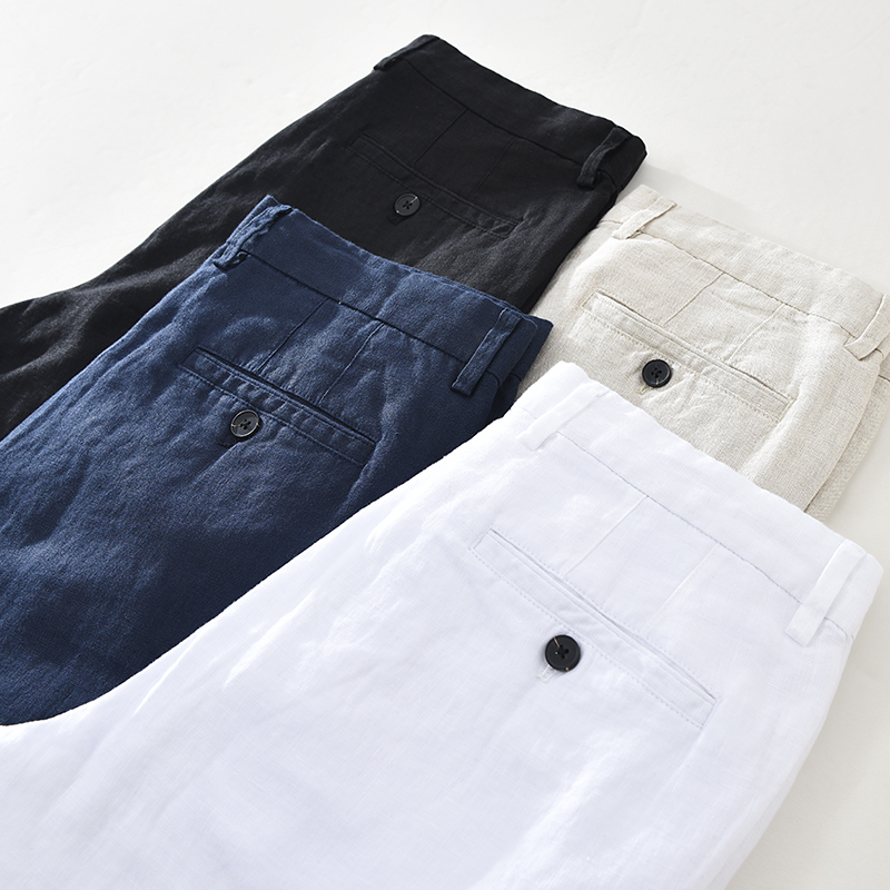 Pantaloni casual in lino da uo - Men'S Fashion Linen Pants recensione e prezzo