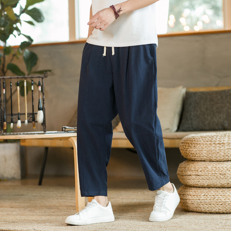 Pantaloni da Uomo in Cotone e  - Men'S Fashion Linen Pants recensione e prezzo