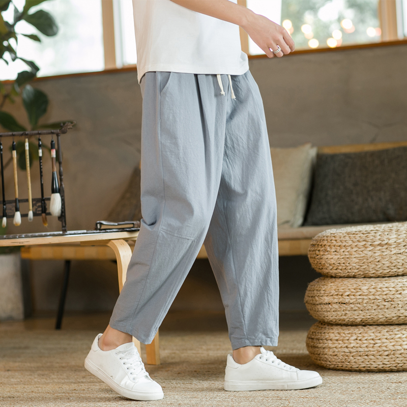 Pantaloni da Uomo in Cotone e  - Men'S Fashion Linen Pants recensione e prezzo