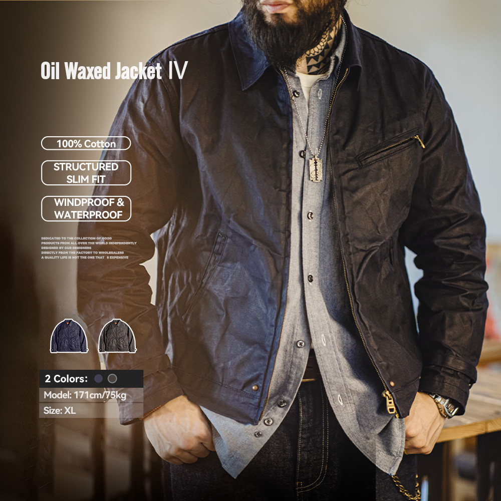 Maden Giacca da uomo in tela c - Harrington Jacket recensione e prezzo