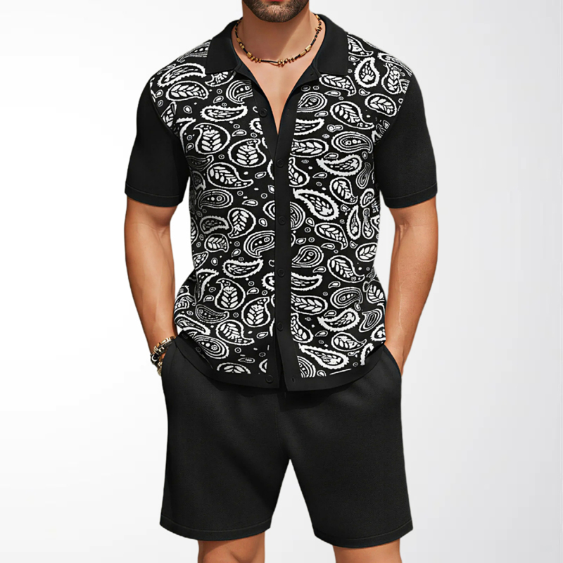 Nuovo Completo Uomo 2 Pezzi 20 - Knitted Cardigan Men recensione e prezzo