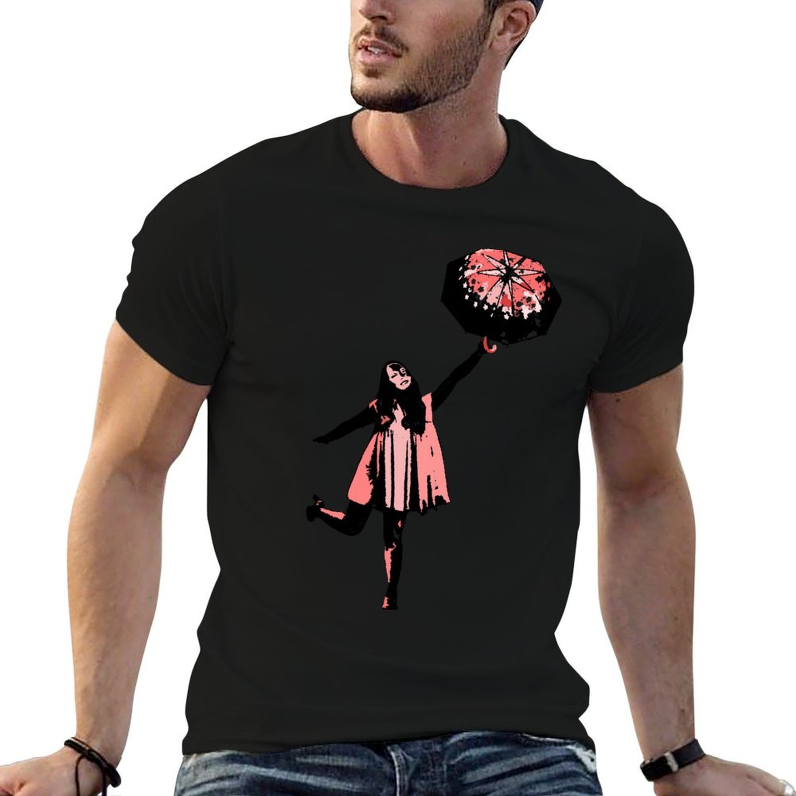 T-shirt con ombrello rosa, abb - Men'S Fashion Umbrella recensione e prezzo