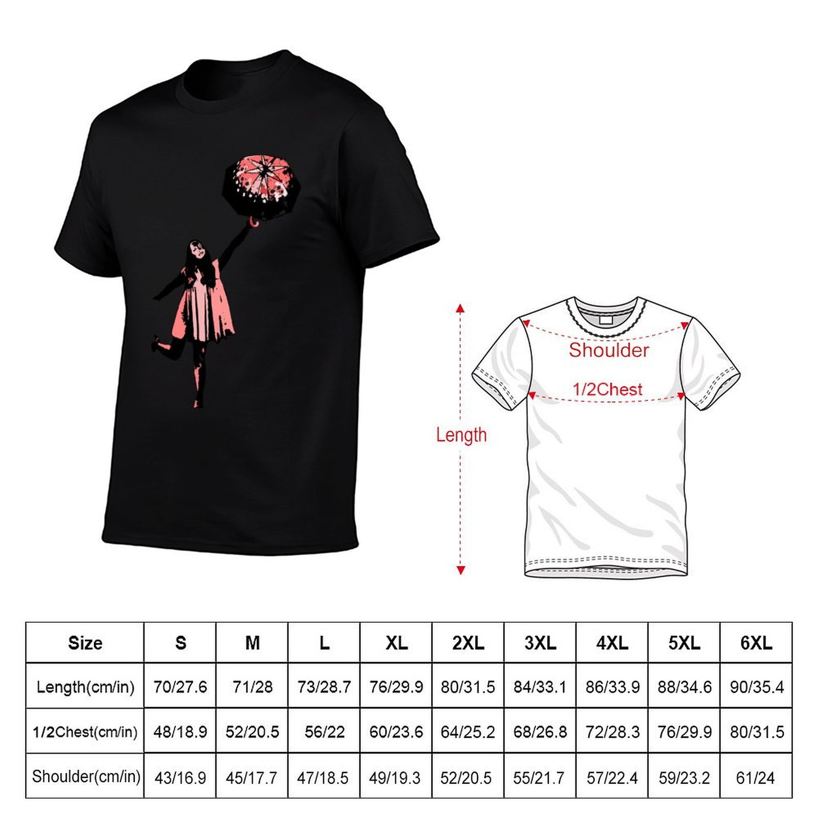 T-shirt con ombrello rosa, abb - Men'S Fashion Umbrella recensione e prezzo