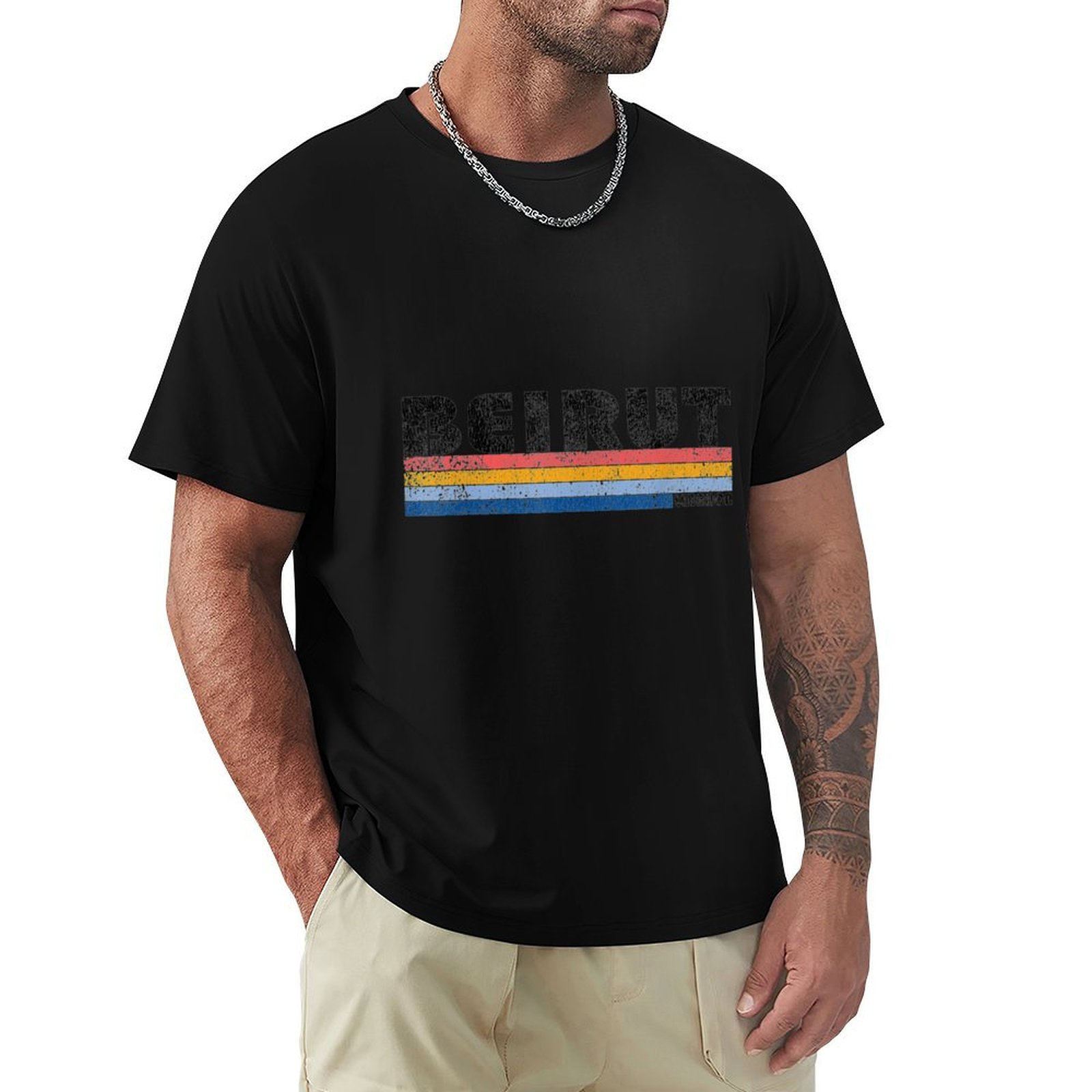 T-Shirt Stile Vintage Anni '80 - Mens Fashion In 1980S recensione e prezzo