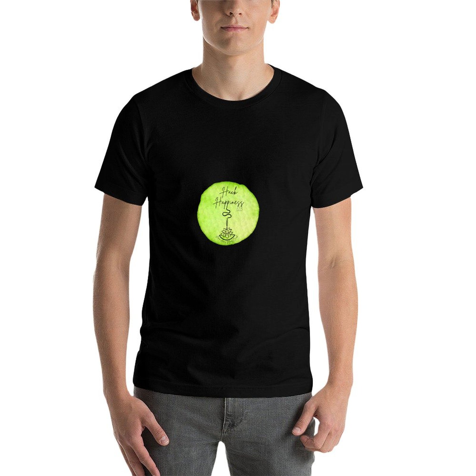 T-shirt con logo Hack Happines - Mens Fashion Hacks recensione e prezzo