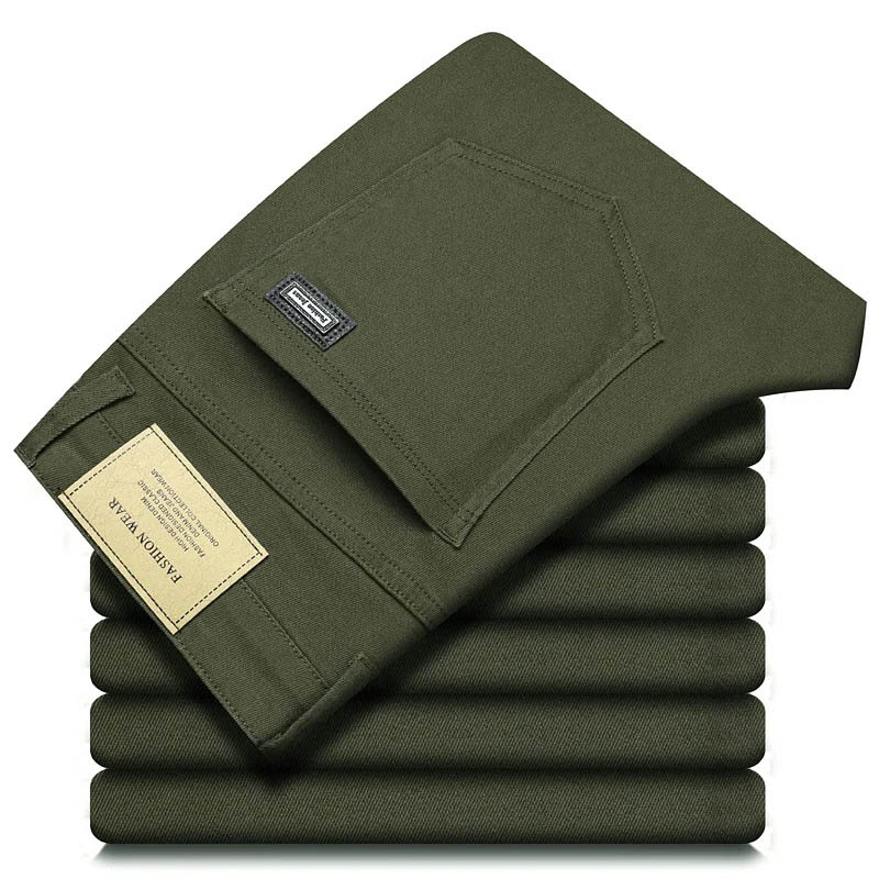 Pantaloni di jeans elasticizza - Men'S Fashion Linen Pants recensione e prezzo