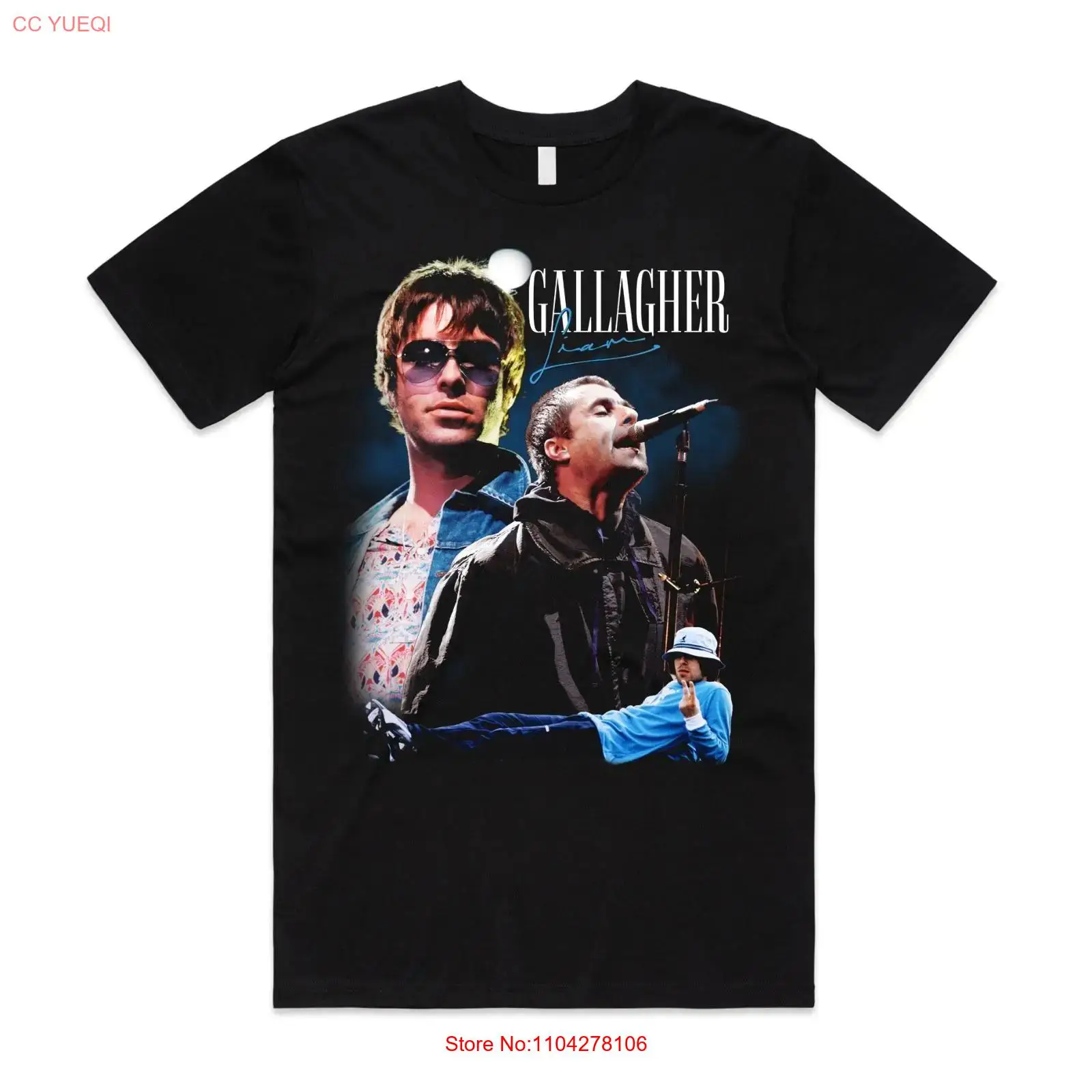T-shirt Omaggio a Liam Gallagh - Men'S Fashion Uk recensione e prezzo