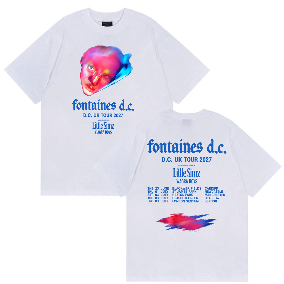 Magliette Merch Fontaines D.C  - Men'S Fashion Uk recensione e prezzo