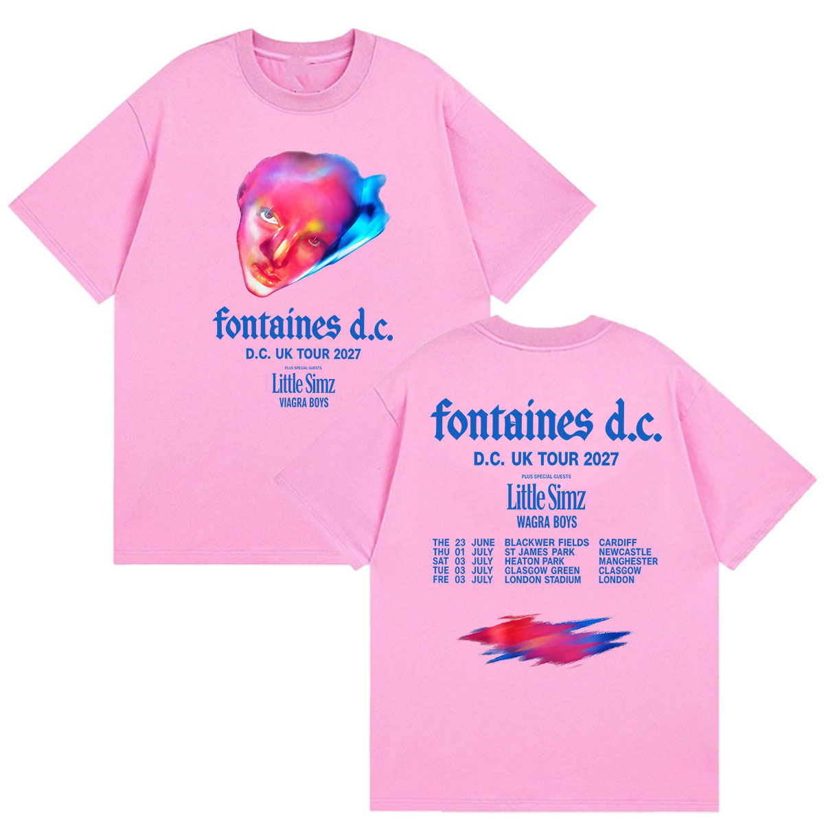 Magliette Merch Fontaines D.C  - Men'S Fashion Uk recensione e prezzo