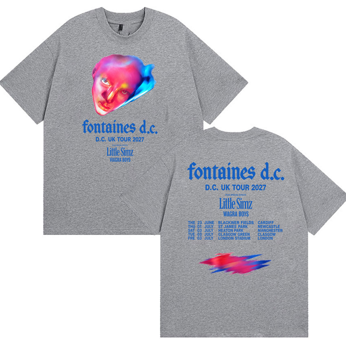 Magliette Merch Fontaines D.C  - Men'S Fashion Uk recensione e prezzo