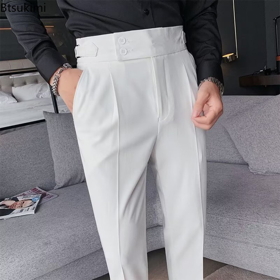 Nuovo 2026 Pantaloni da abito  - Men'S Fashion Linen Pants recensione e prezzo