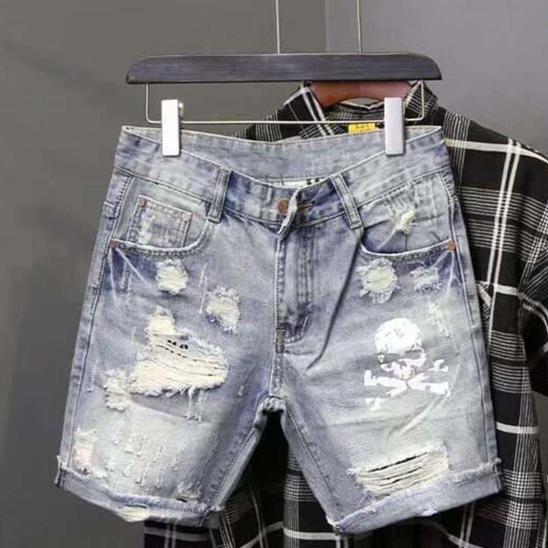 Jeans corti strappati elastici - Men'S Fashion Linen Pants recensione e prezzo